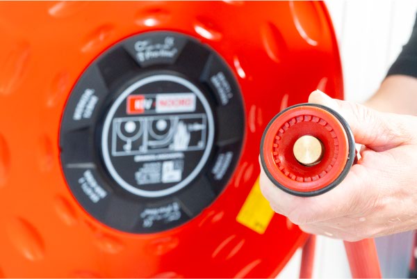 Inspectie en onderhoud brandslanghaspels